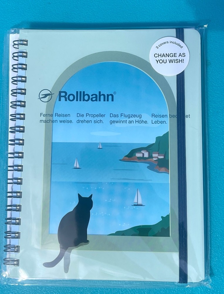 Rollbahn Notebook Trois NEW 3 Interchangeable Covers