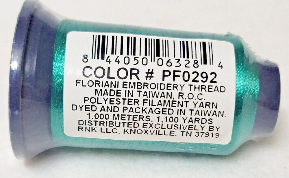 Floriani Machine Embroidery Thread PF0292 - Peppermint