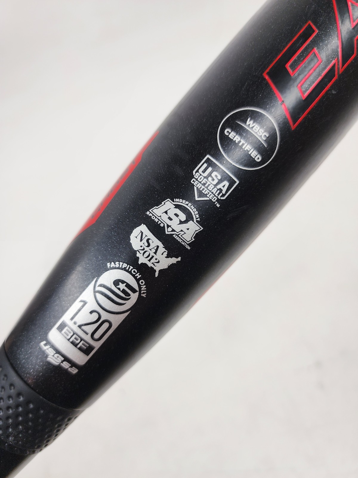 Easton Ghost Advanced -11 29/18 Fastpitch Softball Bat Black/Red EFP4GHAD11