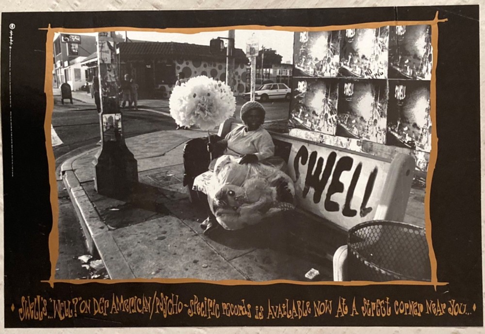 Swell 1993 Promo Poster Well Def American Records D