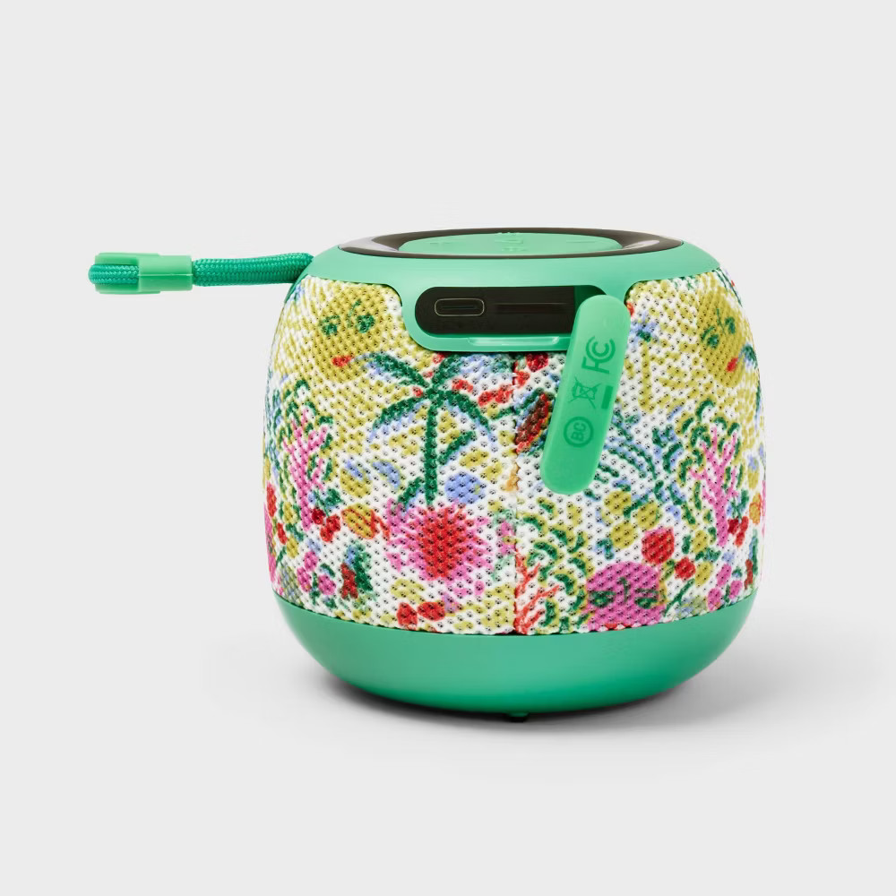 Vacation Bluetooth Speaker Yellow/Green - Roller Rabbit