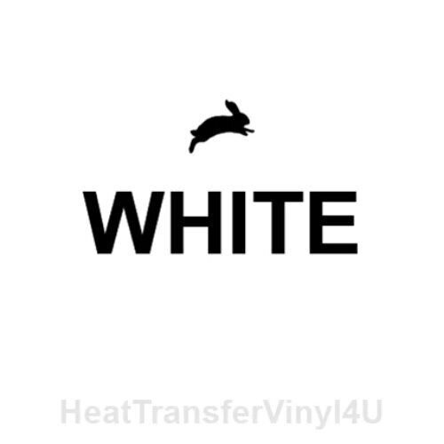 Siser EasyWeed Iron On Heat Transfer Vinyl For T-Shirts -WHITE 12",15",20" Rolls