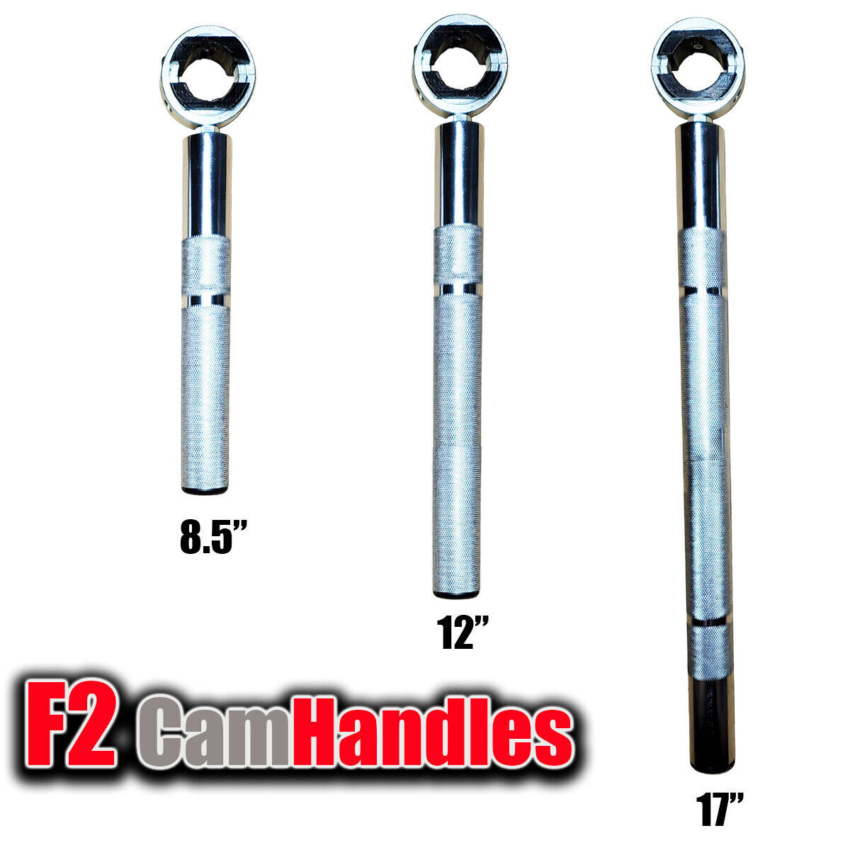 F2 CamHandles (17" inch/Angled Bar) with ChainBeast PRO