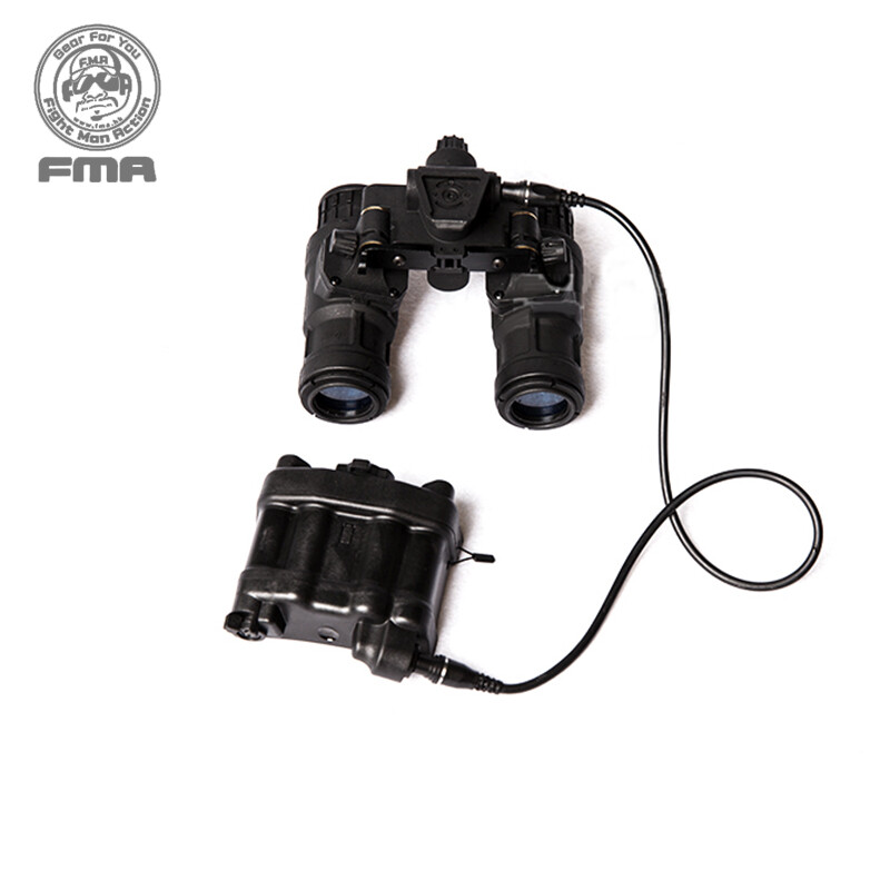 FMA Airsoft Binocular Helmet NVG PVS31 Dummy with Light Function Tactical Gear