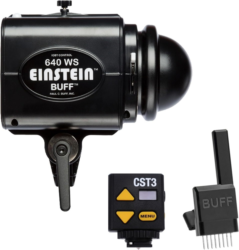 Paul C Buff Einstein Strobe Unit + Cybersync Trigger Transmitter 3 + Transceiver