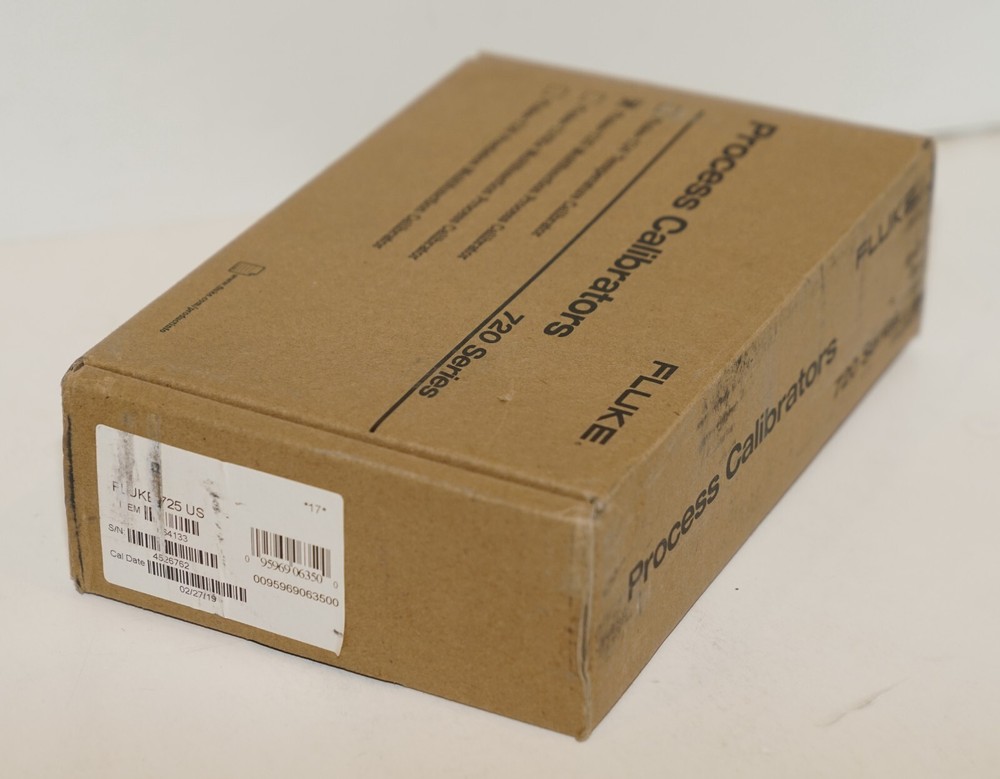 FLUKE 725 MULTIFUNCTION PROCESS LOOP MA VOLT MV CALIBRATOR NEW 19