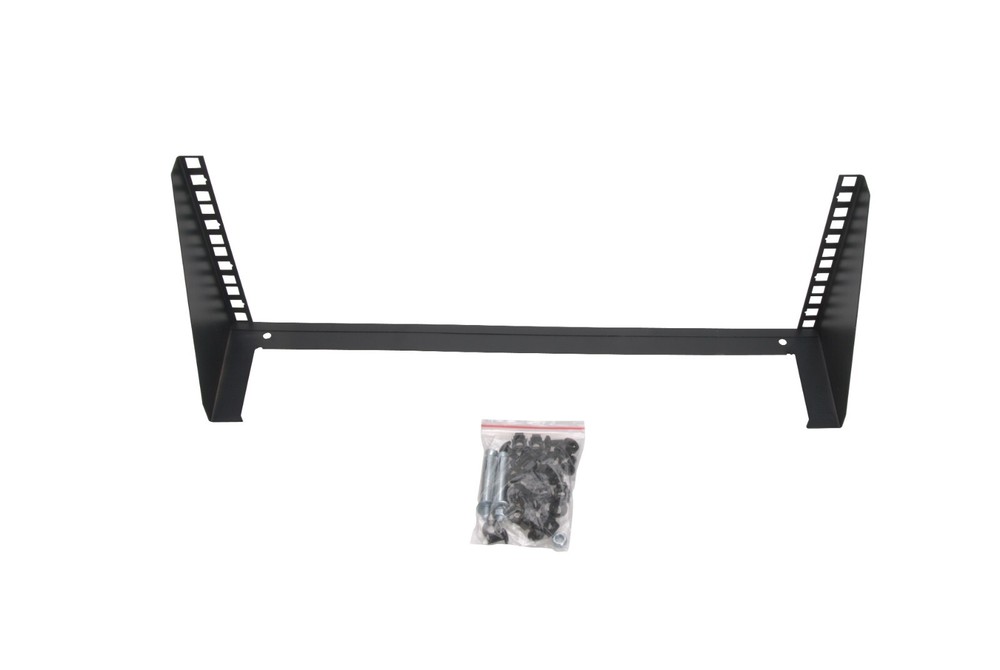 4U 19" Vertical Mountable Server Rack w/Hardware 7"H x 19”W x 3.74"D Black