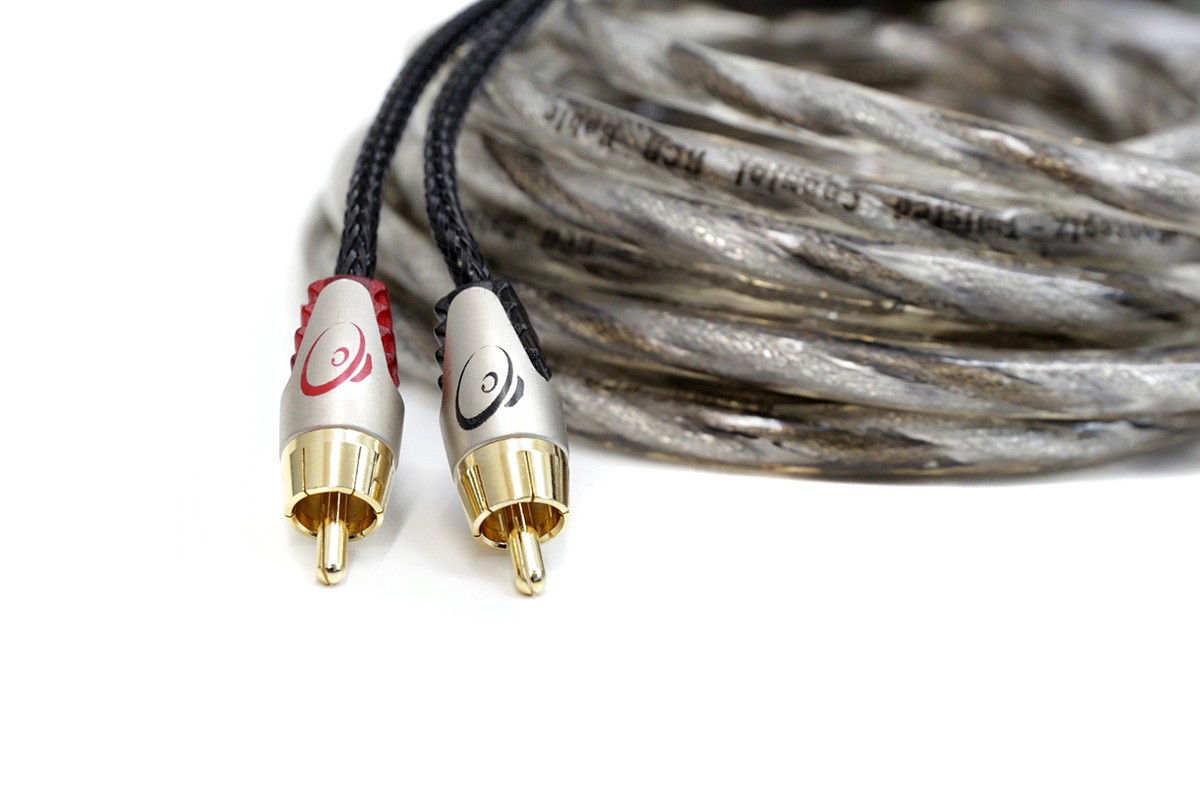 KnuKonceptz Karma Kable 2 / 4 CH Twisted Coaxial OFC RCA Cable 1.5 to 20 Feet