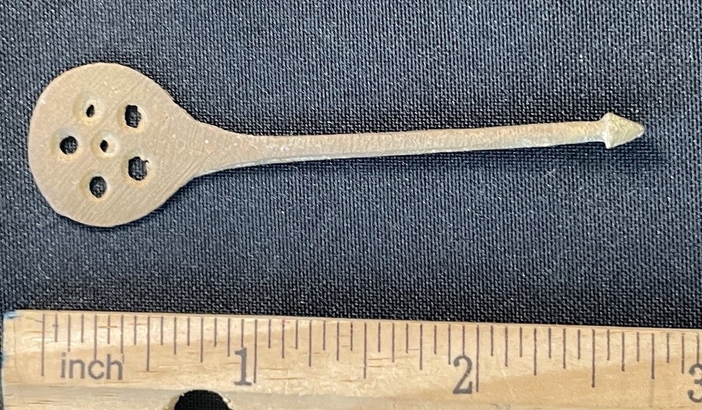 Vintage Middle Eastern Brass Mini Tool Set 1940s