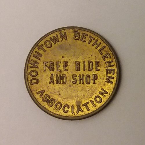 Bethlehem, PA Parking Token 22mm
