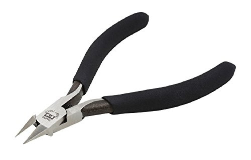 TAMIYA 74123 Craft Tools Sharp Pointed Side Cutter Nipper Plastic Slim Jaw