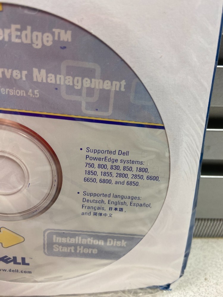 Dell PowerEdge Installation and Server Management Bootable CD Version 4.5 (2005)