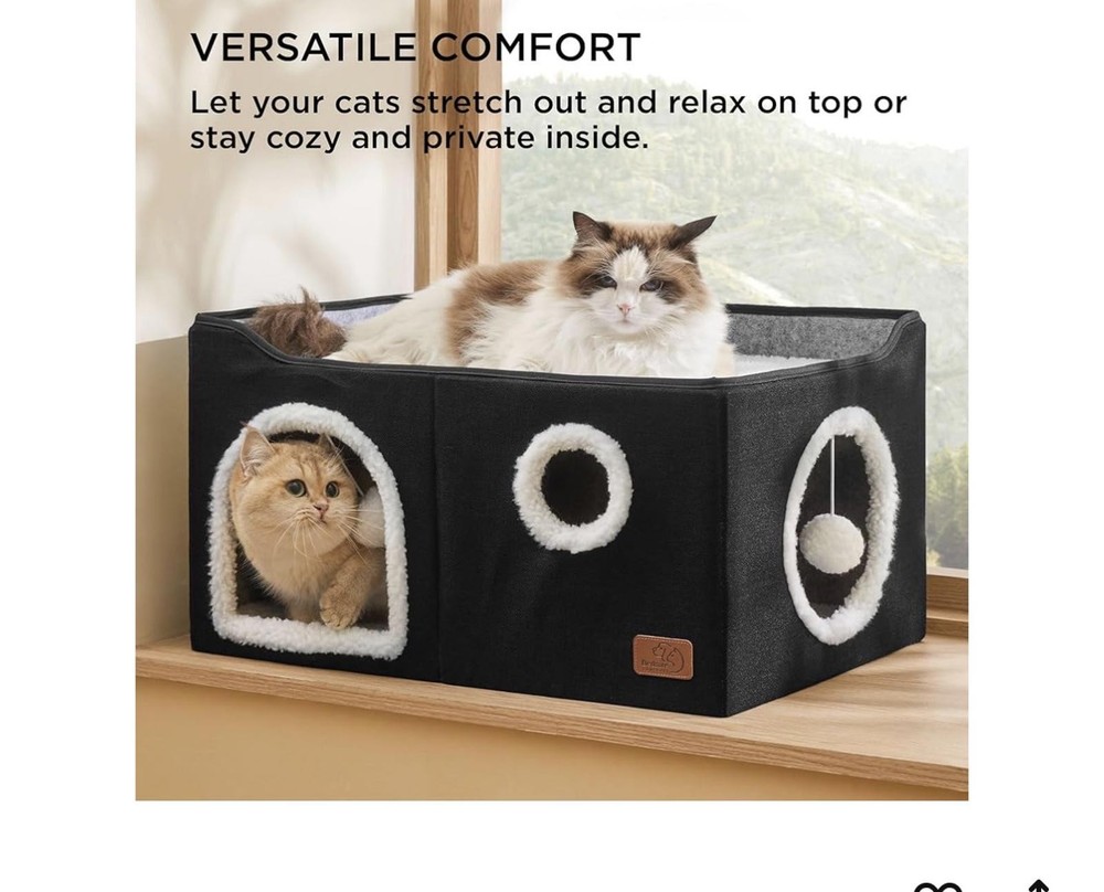 Bedsure Comfy Cat House