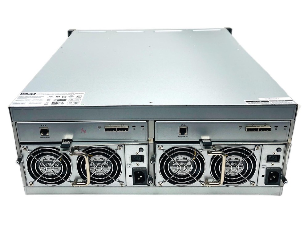 Promise VTrak J830S JBOD Array 4U 24x 3TB SAS Hard Drive 2x Controller 2x PSU