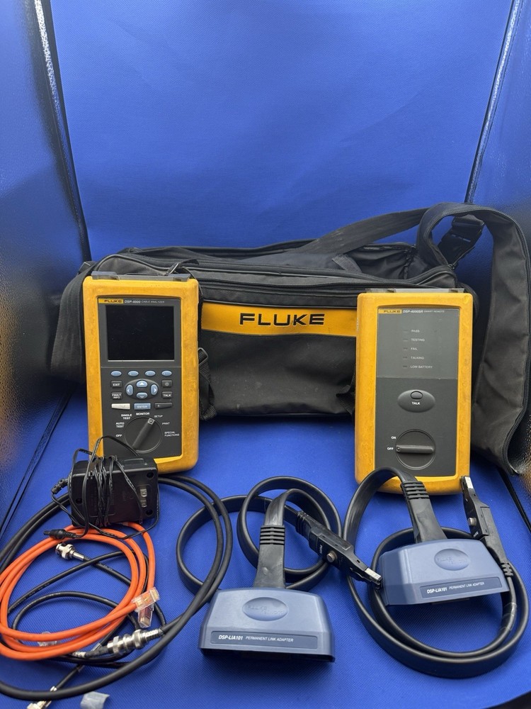 Fluke DSP-4000 Cable Analyzer 4000SR Kit