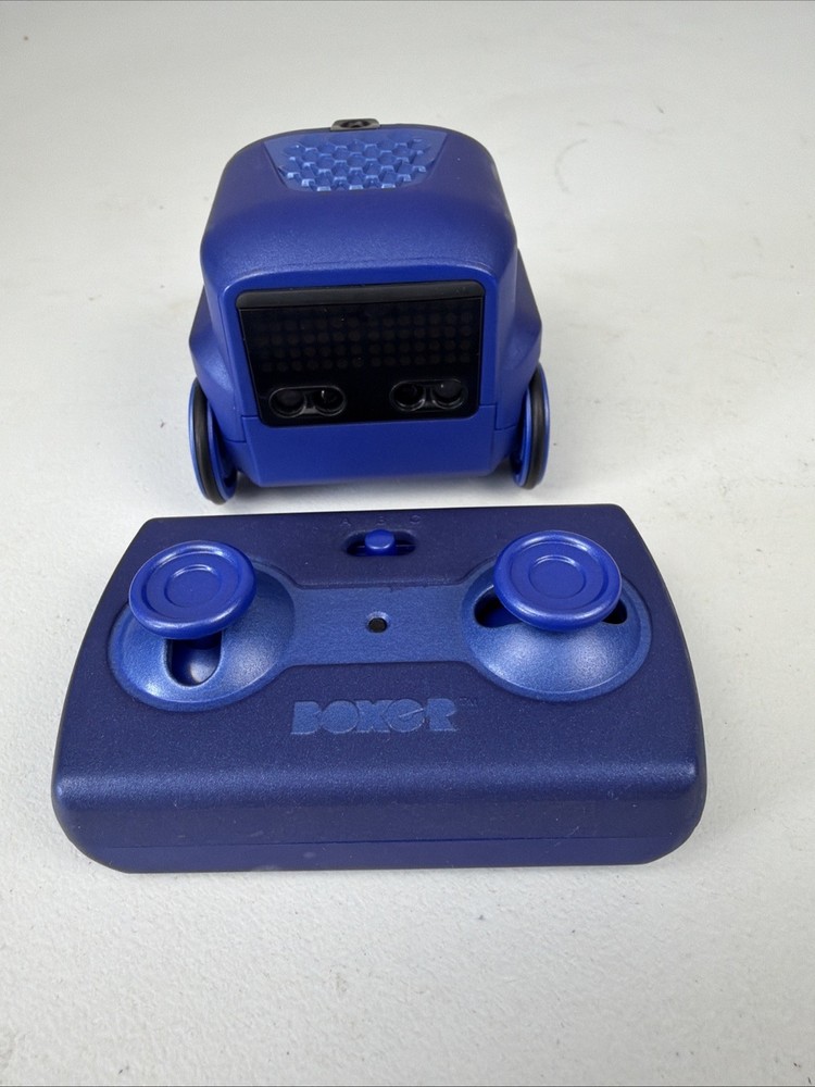 Boxer Interactive Remote Control A.I. Robot w/ Personality Emotions Blue