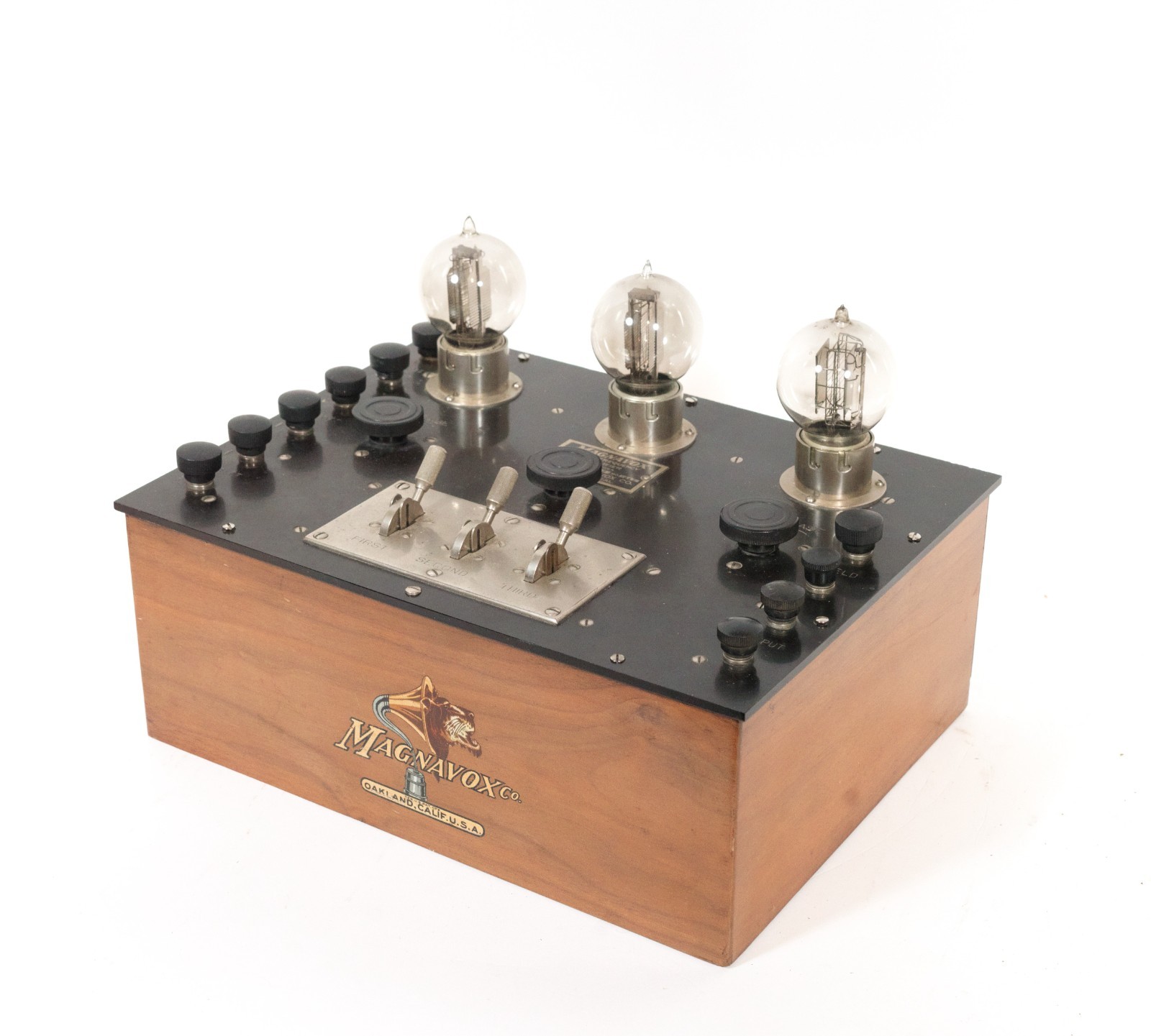 1923 Radio Magnavox AC3 Tube Amplifier w/Good Fil. Western Electric 216a Tubes