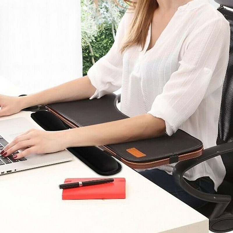Coating Keyboard Pad Mouse Pad With Non-Slip Base Support Cushion Memory Foam
