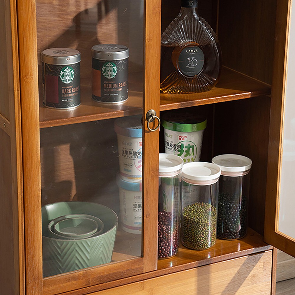 Accent Storage Cabinet with 2 Doors Buffet & Sideboard Decorative Cabinet