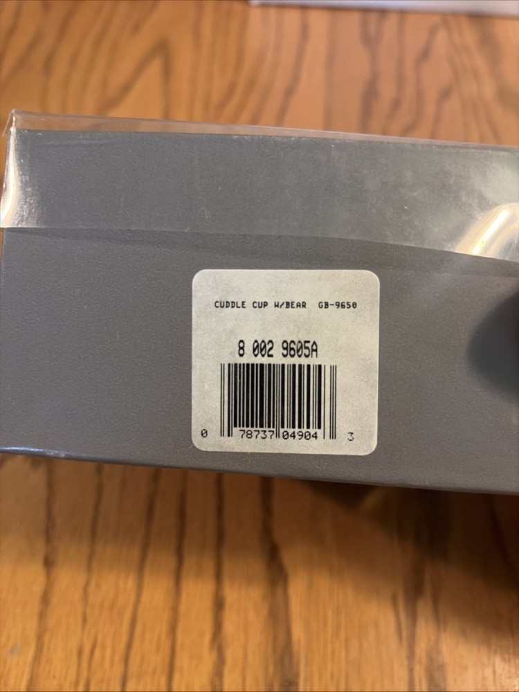 Oneida Silver plate Cuddle up W/ Bear Gb- 9650 Silver plate Sippy Cup