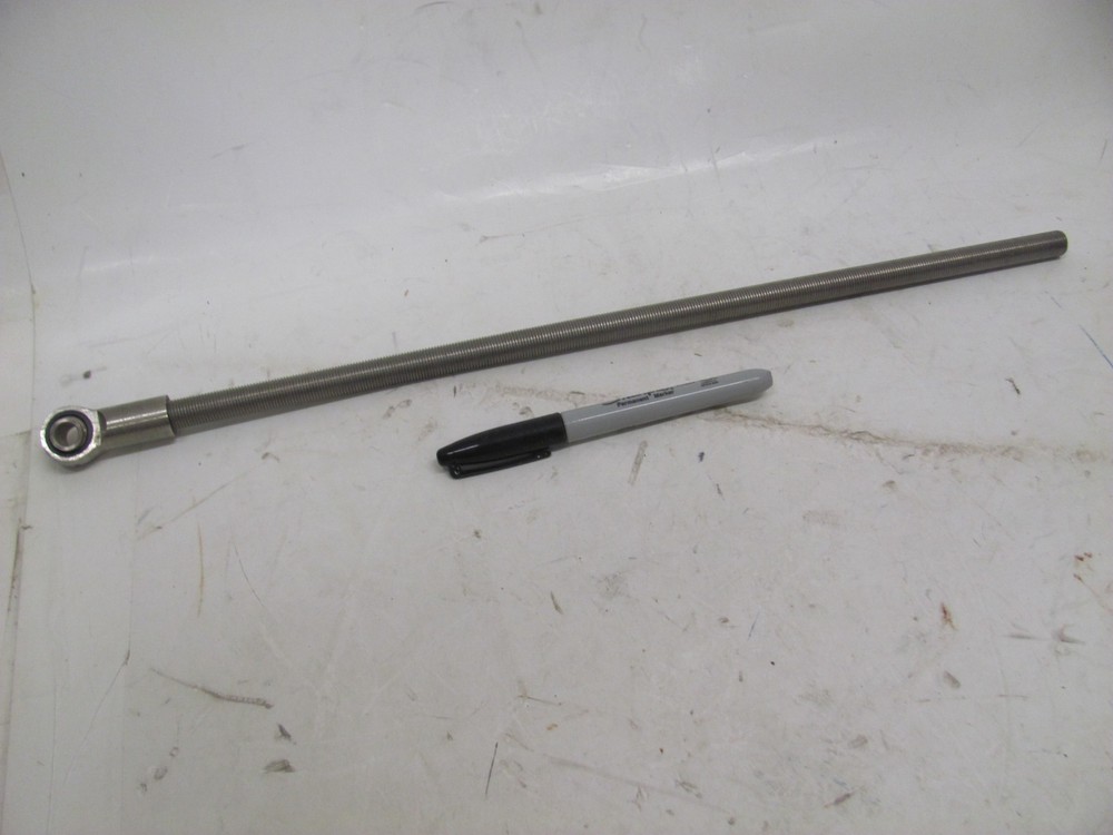 TELEFLEX  16" THREADED ROD FOR STEERING  1/2" fine  RIGHT HAND THREADS STAINLESS