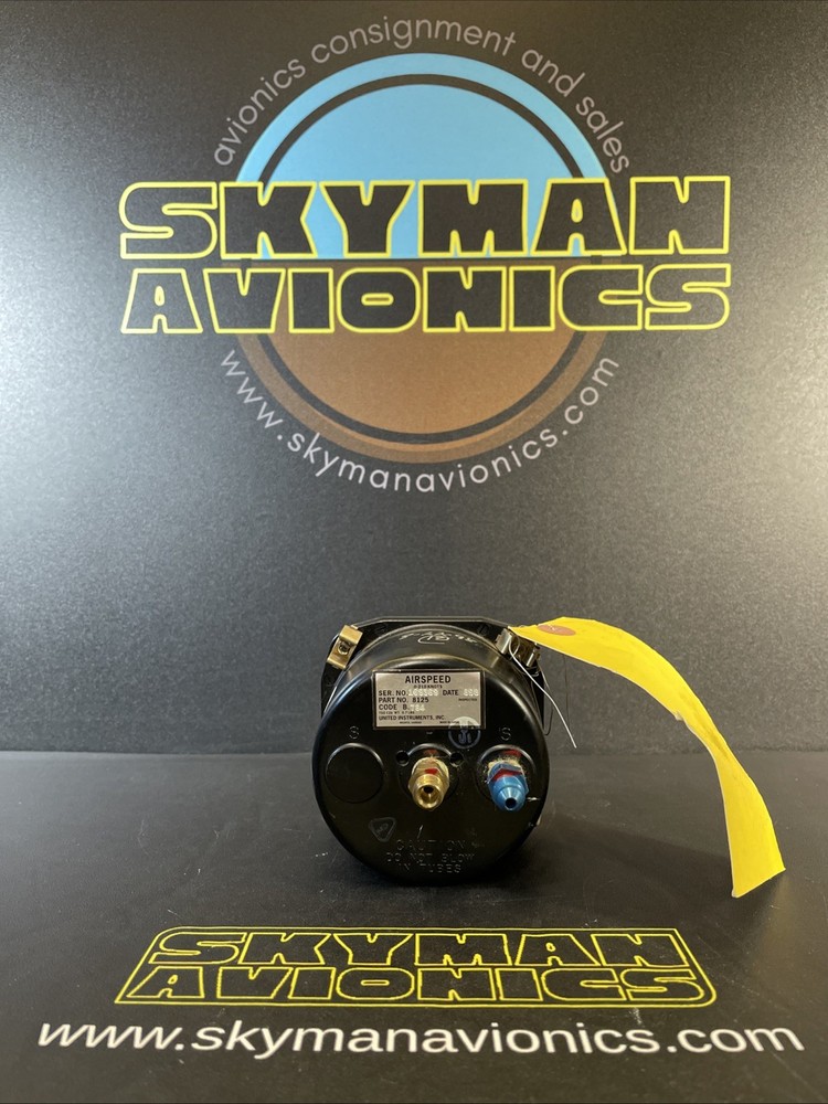 United Instruments Airspeed Indicator - 8125