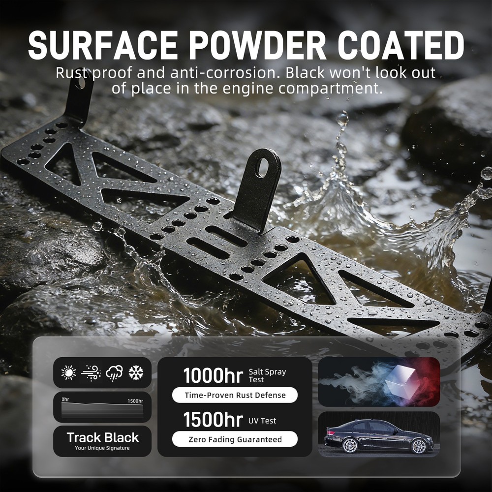 BEVINSEE Harness Mounting Bracket For BMW E90 E91 E92 E93 E81 E82 E87 E88