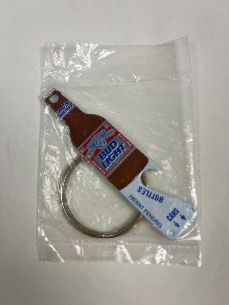 BUD LIGHT Bottle & Can Opener Keychain