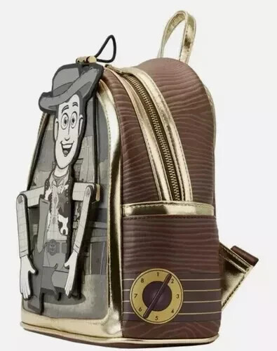 Loungefly Disney PIXAR Toy Story Woody Puppet Mini Backpack Toy Story NEW