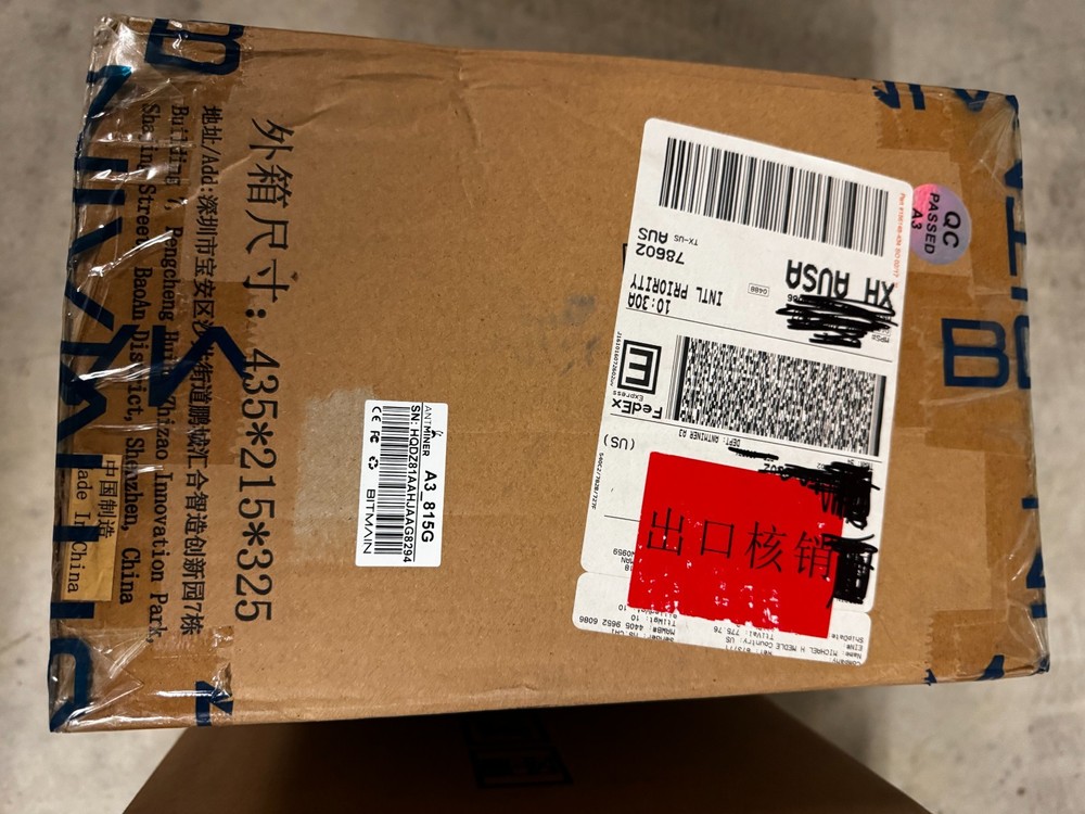 Bitmain Antminer A3 Submodel 815G