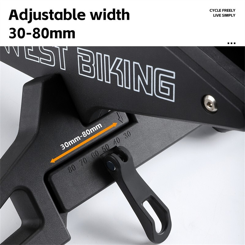 Adjustable Bicycle Stand Rack ABS MTB Road Bike Indoor Floor Parking Stand Black