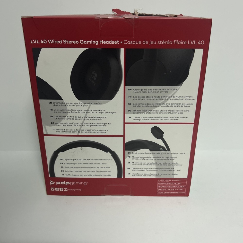 nintendo switch headset with mic