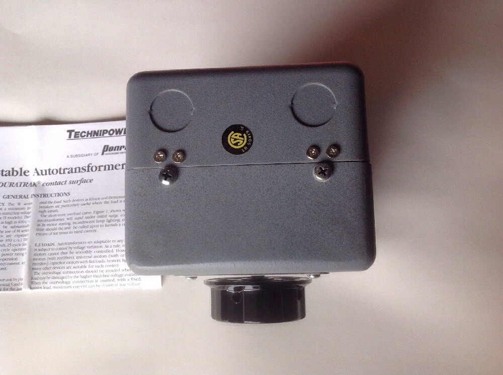 Variac Variable Transformer Type W5M