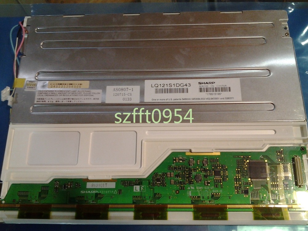 LQ121S1DG43 12.1" LCD screen dispay panel for SHARP 800*600