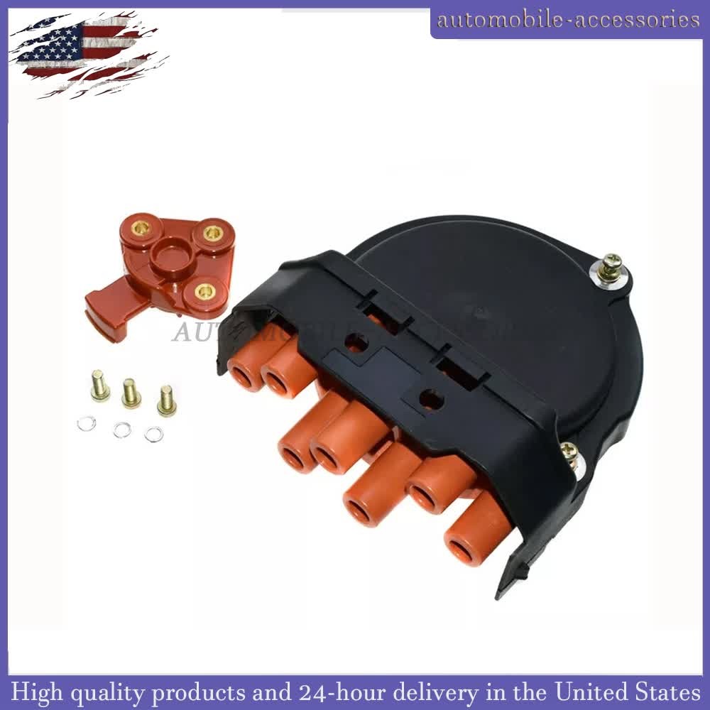 1Set For BMW E23 E24 E28 E30 E31 E32 E34 Distributor Cap Rotor Kit 12111725070