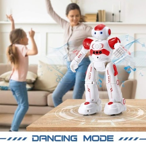 RC Robot Toys for Kids, Gesture & Sensing Programmable Remote Control Smart R...