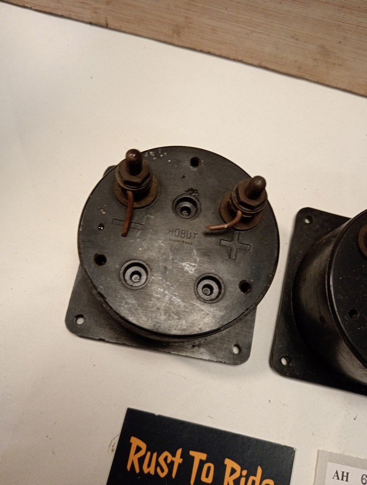 vintage amperes meter Crypton 2/8/3amp Untested #153
