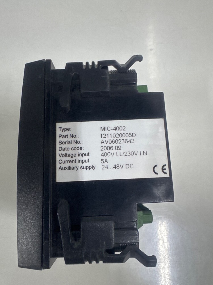 DEIF MIC-4002 1211020005D MULTI INSTRUMENTS METER