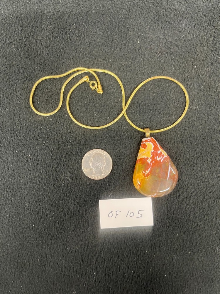 Ohio Flint Pendant Necklace