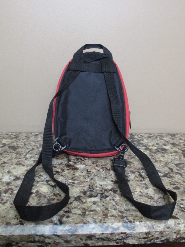 Red Nylon Nintendo DS Storage / Tote Mini Backpack