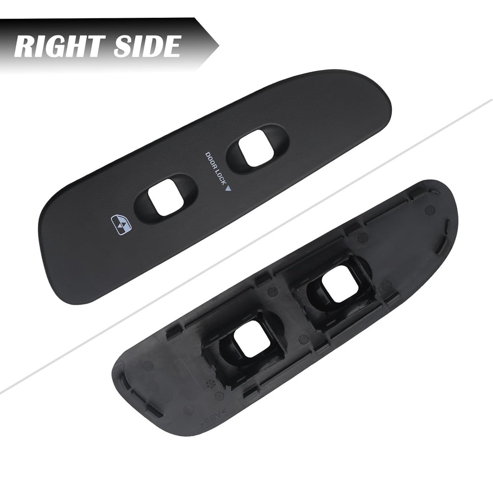 TQPONLY Door Window Switch Bezel,Front Driver and Passenger Side Compatible with