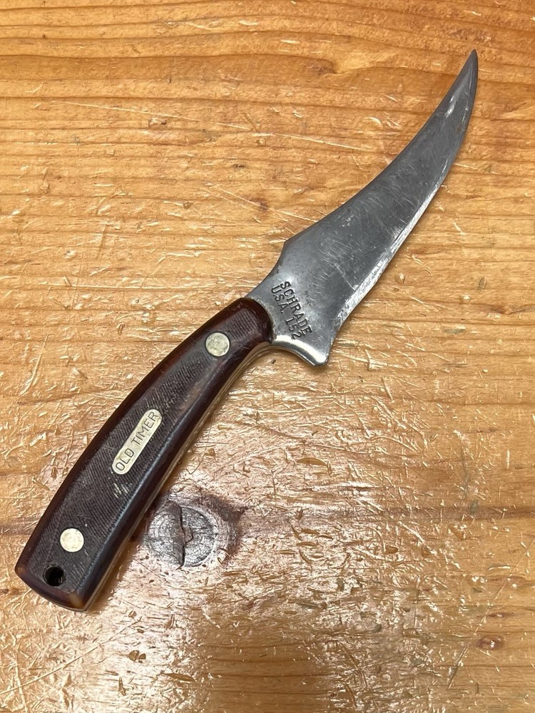Vintage Schrade USA 152 Sharpfinger Old Timer