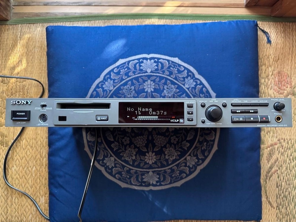 SONY MDS-E10 Professional MD Recorder Player Rack Mount Maintained