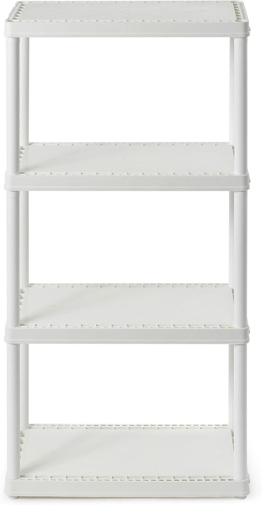2 Pack Gracious 4 Shelf Fixed Height Solid Light Duty Storage Unit 12x24x48