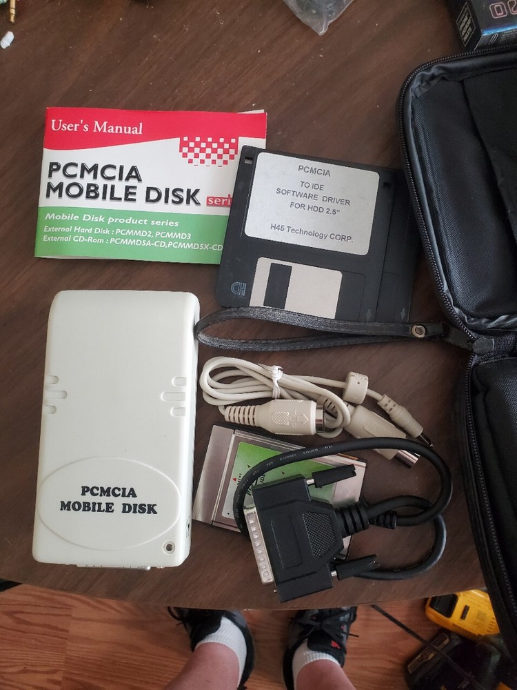 H45 Technology Corp. PCMCIA Pocket Drive Kit - UNTESTED