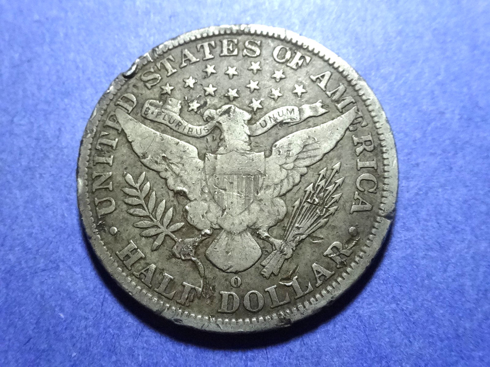 1904-O Barber Half Fine details