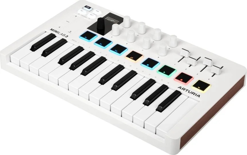 Arturia Minilab 3 25-key Usb Midi Controller - White