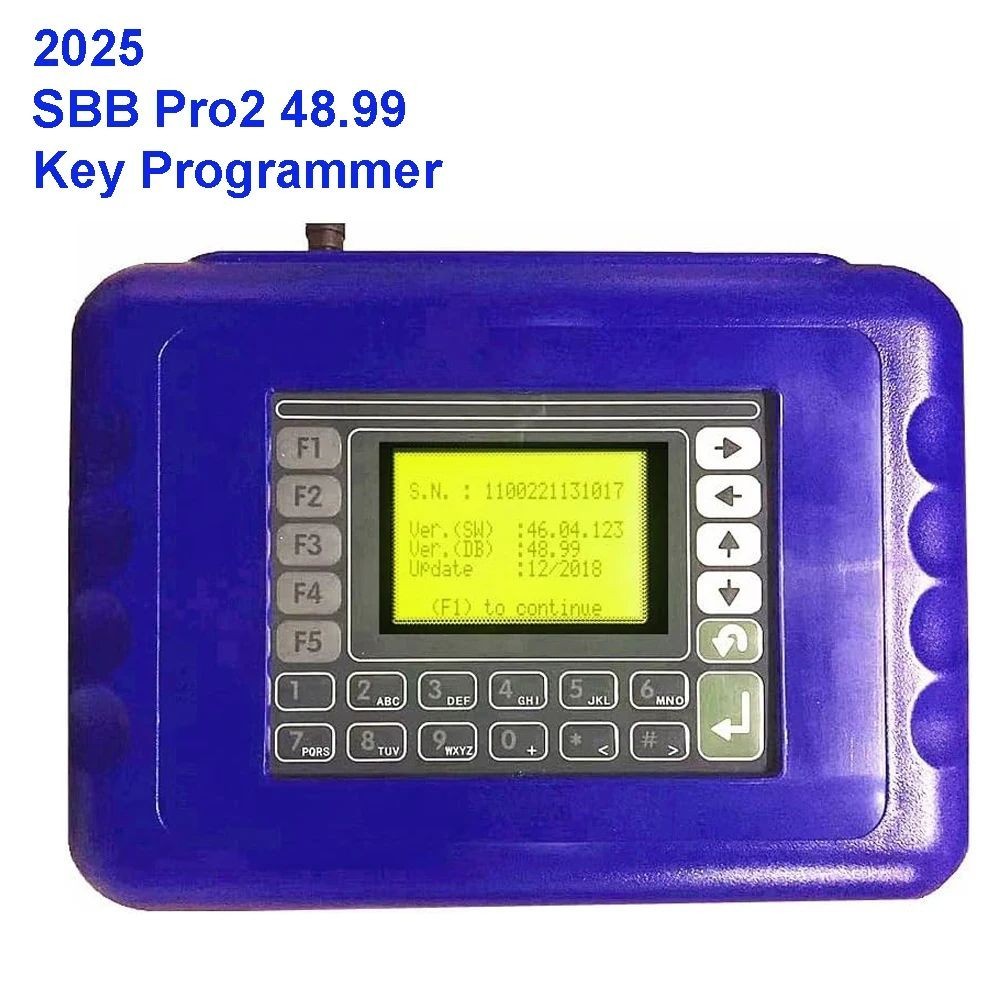 SBB PRO2 V48.99 Car Key Programmer Read Key immobilizer Memory Pin Code Program