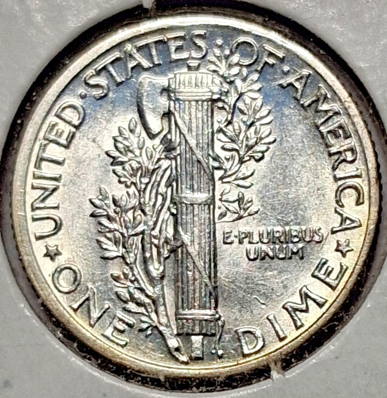 1941 Mercury Dime