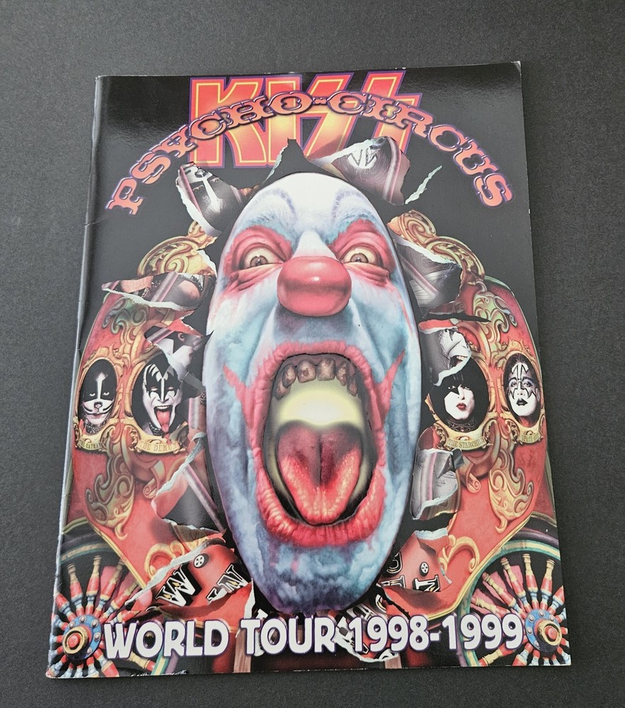 KISS - PSYCHO CIRCUS - WORLD TOUR BOOK 1998-1999